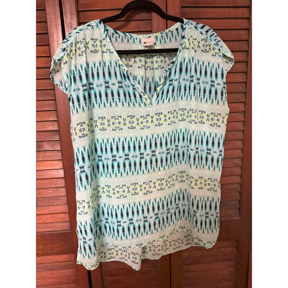 Light Blue Blouse